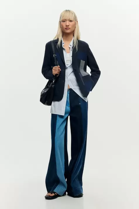 Patchwork blazer