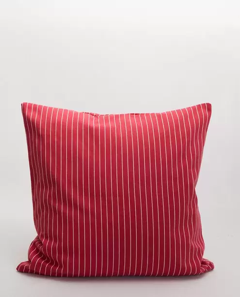 STRIPED COTTON CUSHION COVER | KATHARINE POLE STRIPED AND FLORAL COTTON QUILTED BEDSPREAD | KATHARINE POLE