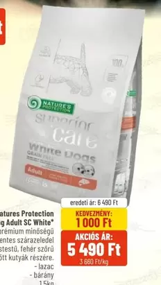 Superior Care White Dogs Adult SC White