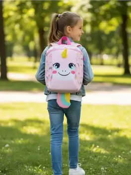 Gyermek hátizsák egyszarvú motívummal