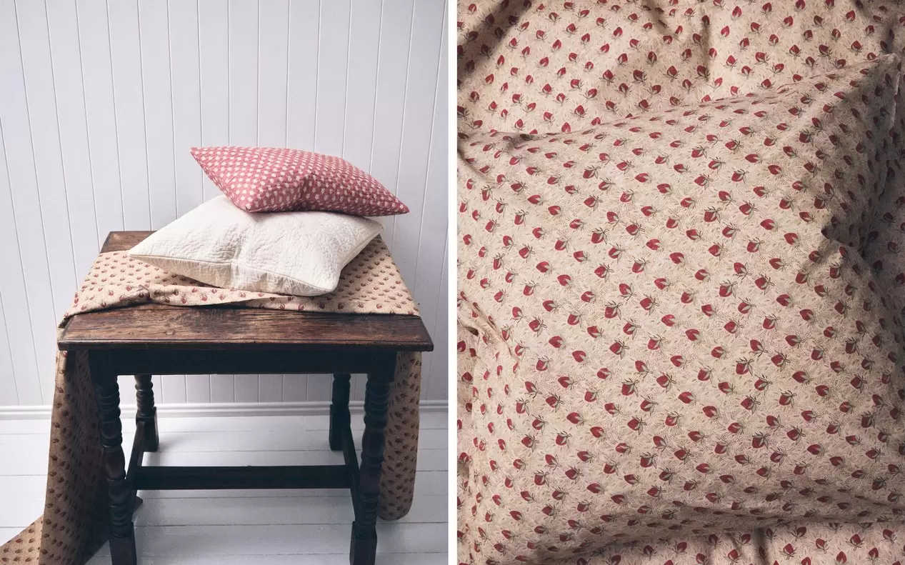 DUVET COVER AND CUSHIONS | KATHARINE POLE
