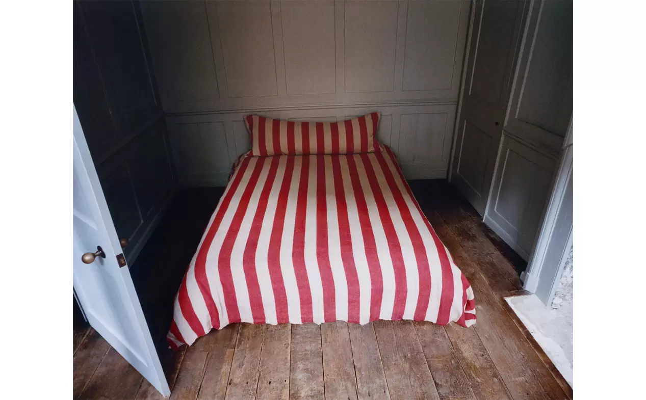 STRIPED LINEN BEDSPREAD | KATHARINE POLE