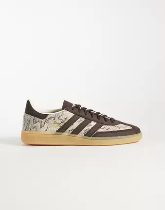 adidas Originals Handball Spezial trainers in snake print