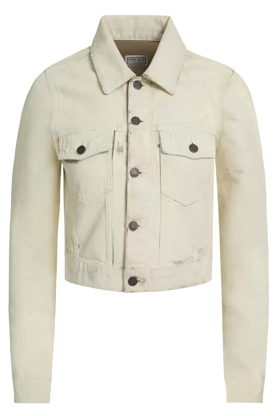 Denim trucker jacket