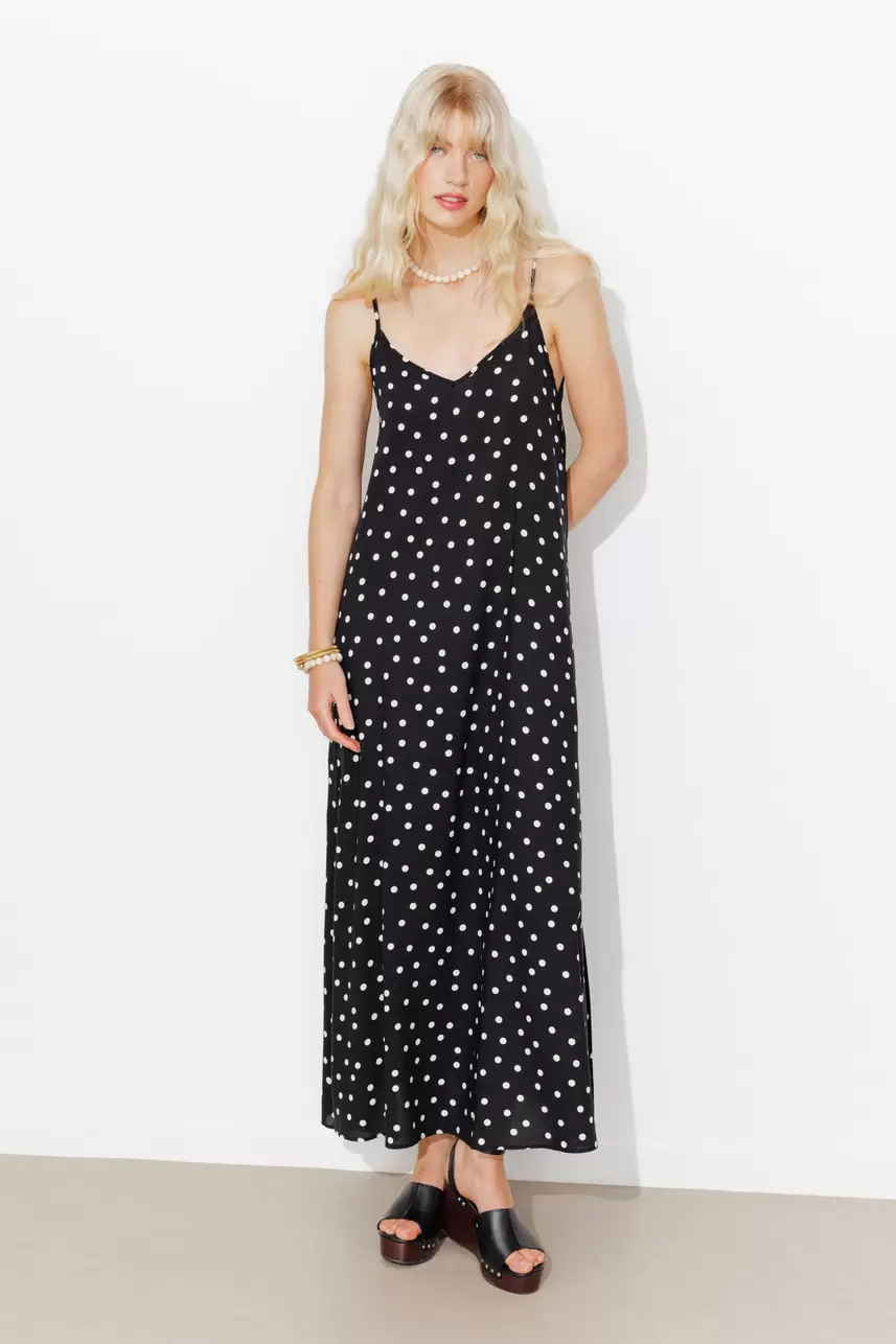 Long strappy dress