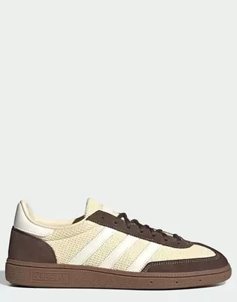 adidas Originals Handball spezial trainers in cream and brown