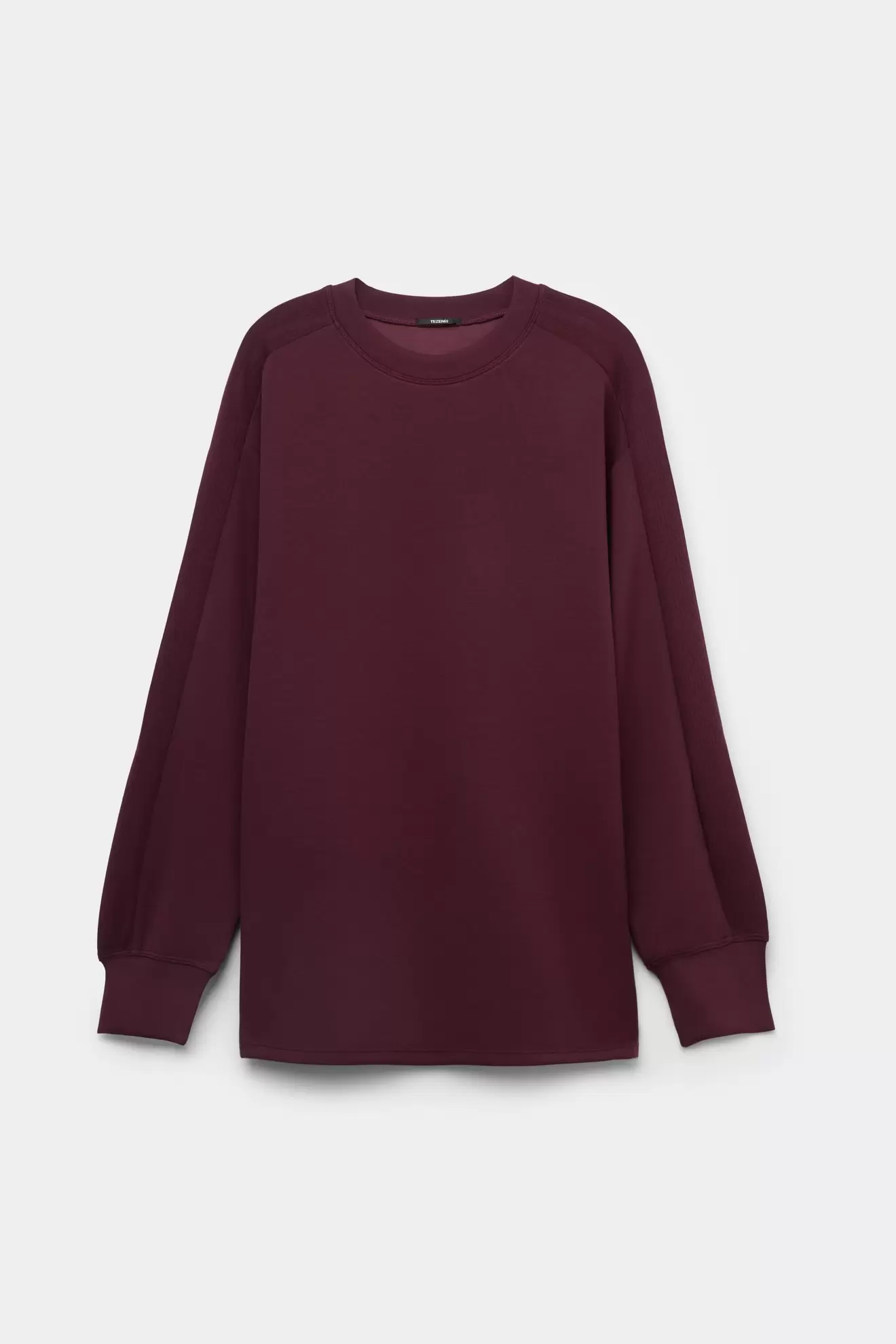 Superior Softness Környakú Melegítő Felső Bordás Csíkokkal