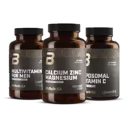 Multivitamin For Men + Calcium Zinc Magnesium + Liposomal Vitamin C from organic sources