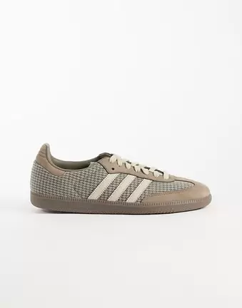 adidas Originals Samba OG trainers in brown and khaki