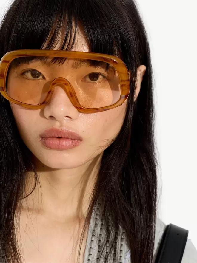 Sunglasses mask style
