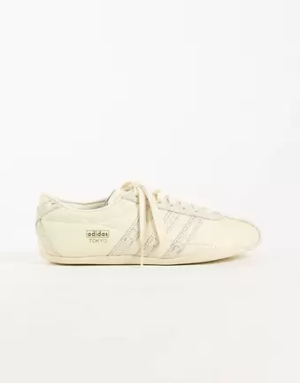 adidas Originals Tokyo trainers in cream and white