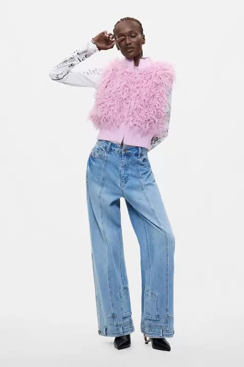Synthetic Fur Vest
