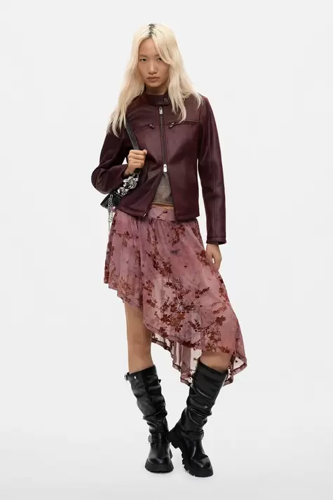 Jacket Leather Effect