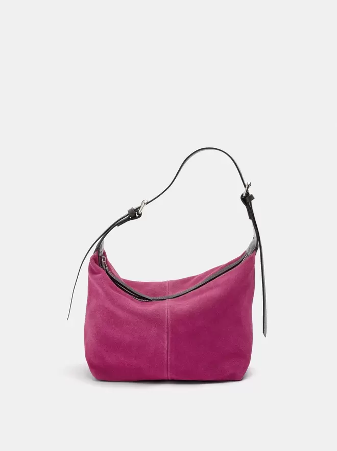 Leather shoulder bag