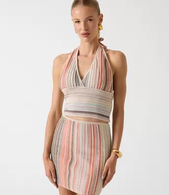 Viscose cropped top