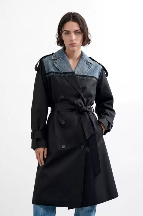 Long trench coat