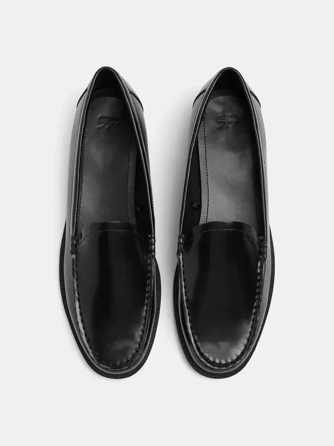 Classic leather loafers