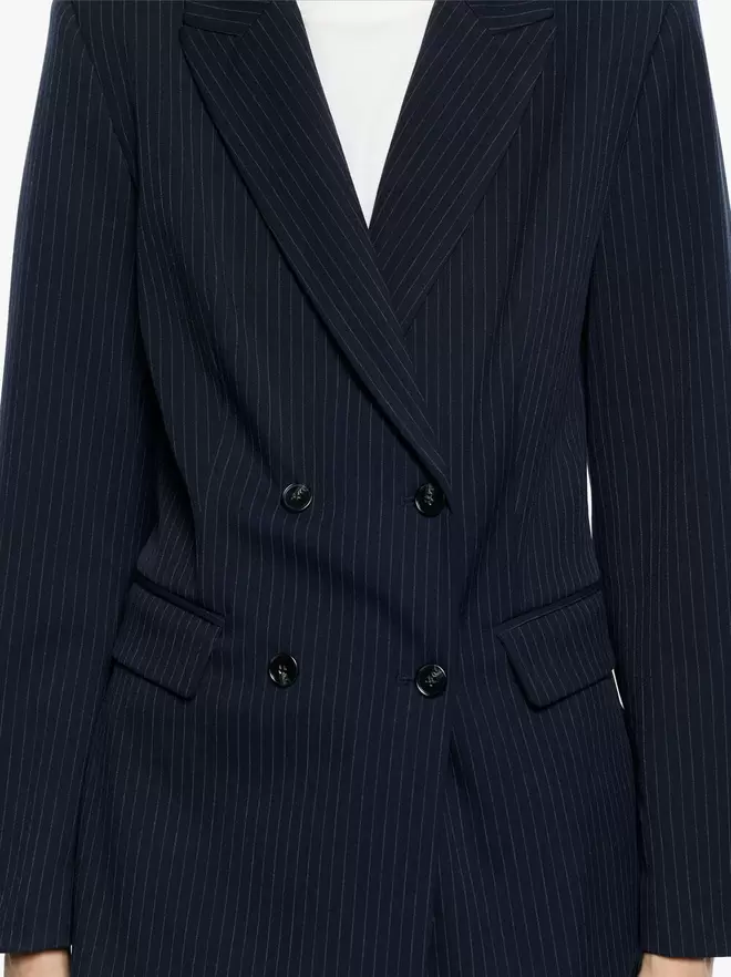 Pinstripe blazer