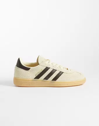 adidas Originals Handball Spezial trainers in cream & brown