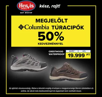 Hervis katalógus | A legjobb ajánlataink Önnek | 2026-02-20T00:00:00.000Z - 2026-03-06T00:00:00.000Z