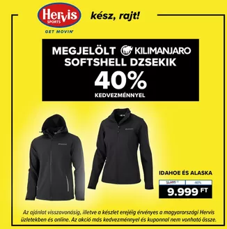 Hervis katalógus | Csúcsajánlatok és kedvezmények | 2026-02-20T00:00:00.000Z - 2026-03-06T00:00:00.000Z
