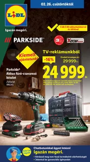 Lidl katalógus | Nonfood kínálatunk - 09. hét | 2026-02-26T00:00:00.000Z - 2026-03-04T00:00:00.000Z
