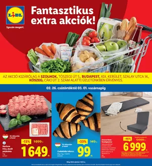 Lidl katalógus | Érvényes 02.26-tól | 2026-02-26T00:00:00.000Z - 2026-03-01T00:00:00.000Z