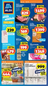 Aldi katalógus | Következő heti ALDI akciós újság | 2026-02-26T00:00:00.000Z - 2026-03-01T00:00:00.000Z
