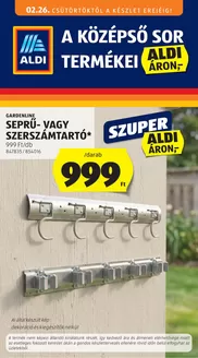 Aldi katalógus | ALDI Középső sor termékei | 2026-02-26T00:00:00.000Z - 2026-02-26T00:00:00.000Z