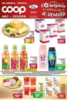 Coop katalógus | Csúcsajánlatok minden ügyfélnek | 2026-02-26T00:00:00.000Z - 2026-03-04T00:00:00.000Z