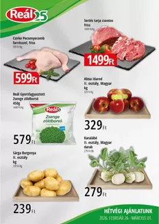 Real katalógus | Bevásárló hétvége Kelet-Alfi-Ker | 2026-02-26T00:00:00.000Z - 2026-03-01T00:00:00.000Z