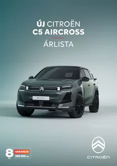 Citroën katalógus, Nyírtelek | Új C5 Aircross | 2026-01-01T00:00:00.000Z - 2026-12-31T00:00:00.000Z