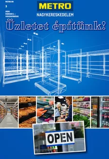 Metro katalógus, Kőszeg | Üzletet építünk | 2026-02-26T00:00:00.000Z - 2026-03-12T00:00:00.000Z