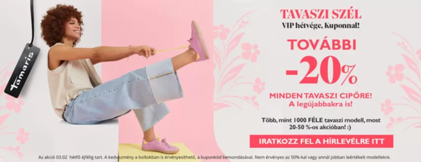 Tamaris katalógus, Budaörs | Tamaris akciós | 2026-03-02T00:00:00.000Z - 2026-03-02T00:00:00.000Z