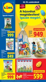 Lidl katalógus, Pilisvörösvár | Favorina katalógus | 2026-02-19T00:00:00.000Z - 2026-03-31T00:00:00.000Z