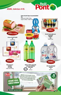 Real katalógus, Pécs | Reál Pont Újság I. | 2026-03-04T00:00:00.000Z - 2026-03-15T00:00:00.000Z