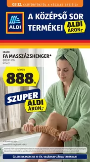 Aldi katalógus, Kistelek | ALDI Középső sor termékei | 2026-03-08T00:00:00.000Z - 2026-03-22T00:00:00.000Z