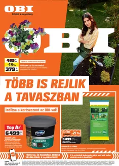 Obi katalógus, Budapest | TÖBB IS REJLIK A TAVASZBAN | 2026-03-08T00:00:00.000Z - 2026-03-29T00:00:00.000Z