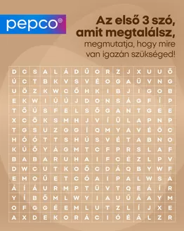 Pepco katalógus, Szentes | Nagyszerű ajánlat minden ügyfélnek | 2026-03-09T00:00:00.000Z - 2026-03-23T00:00:00.000Z