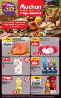 Auchan katalógus, Székesfehérvár | Csúcsajánlatok és kedvezmények | 2026-03-09T00:00:00.000Z - 2026-03-18T00:00:00.000Z