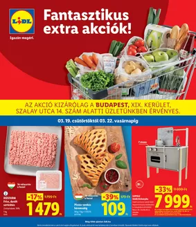Lidl katalógus, Pápa | Érvényes 03.19-től | 2026-03-19T00:00:00.000Z - 2026-03-22T00:00:00.000Z