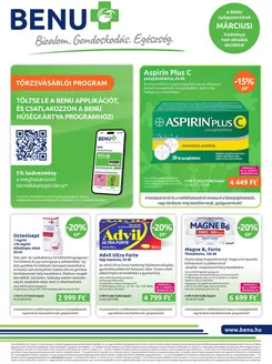 BENU Gyógyszertárak katalógus, Kiskunmajsa | BENU Gyógyszertárak akciós | 2026-03-01T00:00:00.000Z - 2026-03-31T00:00:00.000Z