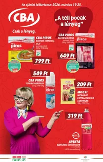 CBA katalógus, Kaposvár | Aktuális különleges akciók | 2026-03-19T00:00:00.000Z - 2026-03-25T00:00:00.000Z