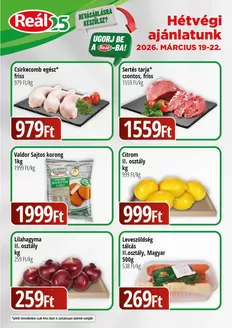Real katalógus, Kaposvár | Bevásárló hétvége Kisalföld | 2026-03-19T00:00:00.000Z - 2026-03-22T00:00:00.000Z