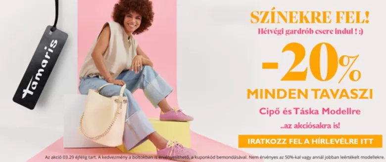 Tamaris katalógus, Debrecen | Tamaris akciós | 2026-03-25T00:00:00.000Z - 2026-03-29T00:00:00.000Z
