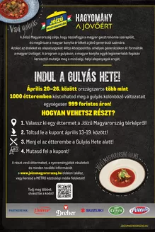 Metro katalógus, Debrecen | Jóízű Magyarország kivonat | 2026-04-13T00:00:00.000Z - 2026-04-26T00:00:00.000Z