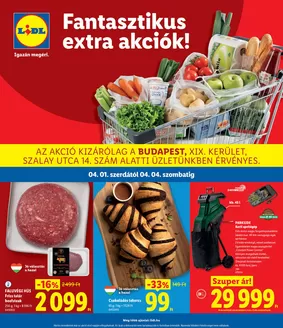 Lidl katalógus, Kiskőrös | Érvényes 04.01-től | 2026-04-01T00:00:00.000Z - 2026-04-04T00:00:00.000Z