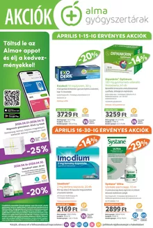 Alma Gyógyszertárak katalógus, Makó | 2026 . április | 2026-04-01T00:00:00.000Z - 2026-04-30T00:00:00.000Z