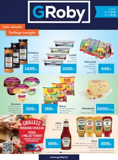 Groby katalógus, Sárvár | GRoby 2026.04.02 04.15. | 2026-04-02T00:00:00.000Z - 2026-04-15T00:00:00.000Z