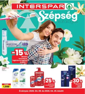 Interspar katalógus, Sárvár | Exkluzív akciók | 2026-04-09T00:00:00.000Z - 2026-04-29T00:00:00.000Z